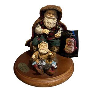 Santa's Workshop Nordic Woodland Friends Claus Figurine Elf Christmas Traditions